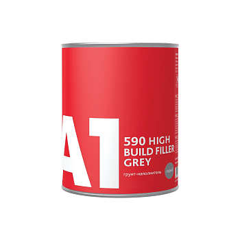 Грунт наполнитель А1 590 HB FILLER GREY (4000мл+1000мл серый) толстослойны, с отвердителем